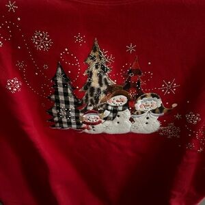 Never worn holiday sweatshirt